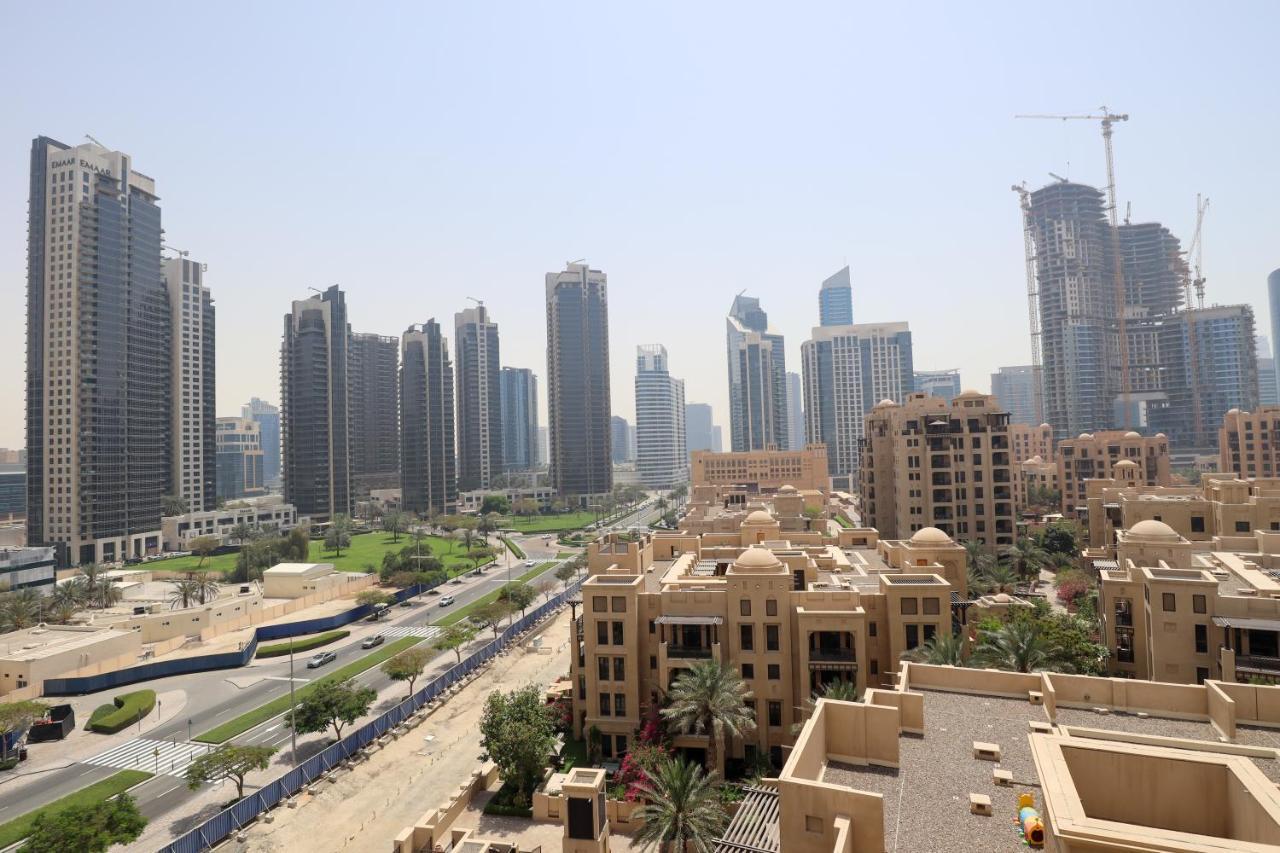 Higuests - Charming Apt With Private Balcony Near Dubai Mall Exterior foto